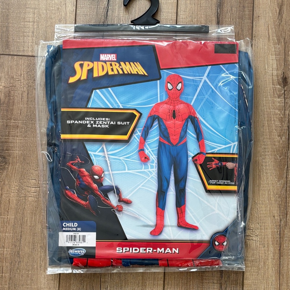New Child Medium (8)- Marvel Spider-Man Costume